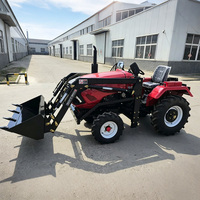 Tracteur agricole 4x4 4WD, tracteurs compacts, matériel agricole pour jardin et verger