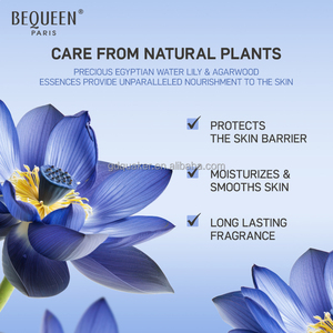 BEQUEEN Blue Lotus illuminante crema idratante per ridurre la secchezza di lunga durata profumo lozione per il corpo di lusso - Product Image 2