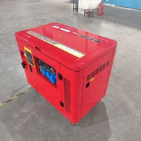 7KW 10KVA Luftgekühlter Dual-Fuel (Benzin & Erdgas) Geräuscharmer Überdachter Generator für den Heimgebrauch Leichtgewichtig und Tragbar