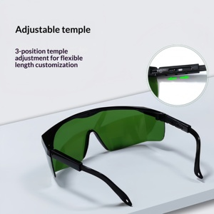 Gafas de Seguridad Láser Industriales Sunray 190-490nm con Protección UV contra Luz Azul, Resistentes a Impactos y Antivaho para Hombres y Mujeres - Product Image 5