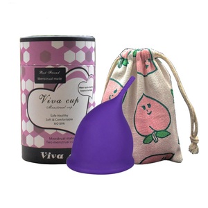 1set menstrual silicon medical menstrual cup coletor menstrual period cup feminine hygiene menstrual