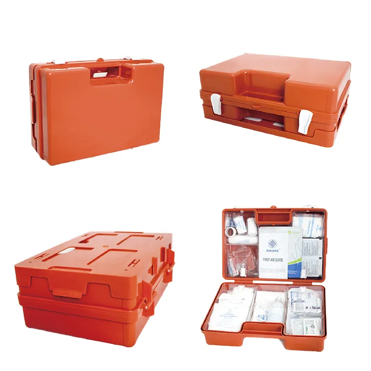 DIN 13157 professional first aid kit packed in ABS box for School