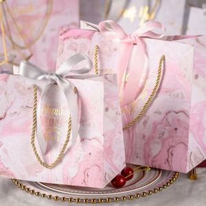 Sac en papier de carton enduit de style luxe personnalisé de haute qualité avec poignées ruban recyclé à emporter pour supermarché - Product Image 1