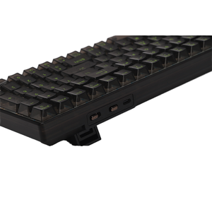 Servicio OEM: Teclado Mecánico Tri-Modo <span class=keywords><strong>de</strong></span> 100 Teclas: Interruptores Kailh Sea Blue, Teclas RGB Transparentes, <span class=keywords><strong>para</strong></span> Juegos y Oficina en <span class=keywords><strong>PC</strong></span>/Mac - Product Image 6