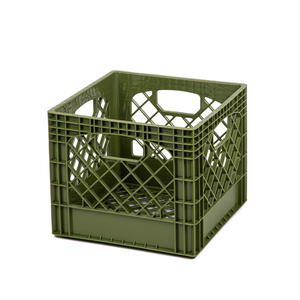 27L phong cách mới dày nhựa sữa Thùng Rau Trái Cây giỏ hậu cần doanh thu giỏ vuông màu sắc khác nhau HDPE <span class=keywords><strong>vious</strong></span> - Product Image 5