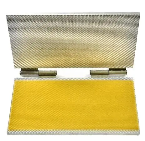 Stampo a cera d'api portatile manuale per Notebook stampo per fusione in lega di alluminio macchina per fondotinta a cera d'api