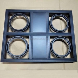 Đôi đầu treo trần ánh sáng mặt dây đèn <span class=keywords><strong>LED</strong></span> AR111 vuông <span class=keywords><strong>Downlight</strong></span> - Product Image 2