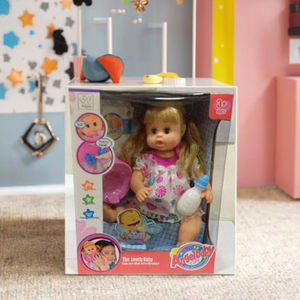 دمية طفل 16 "حديث الولادة للشرب والتبول - Product Image 4