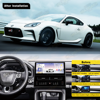 HOLROADX Écran tactile 12,3 pouces Android Auto Autoradio GPS Navigation CarPlay pour Toyota Avalon 2019-2023 Multimédia DSP WIFI