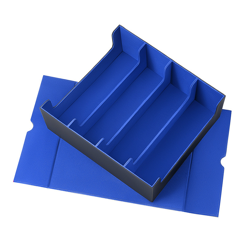 2400 separated into 4 rows-black and blue