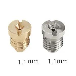 Brass SS High Quality Foam Cannon Orifice Nozzle Tips High Replacement Thread Nozzle For Snow Foam Lance 1.1mm/1.25mm/1.4mm