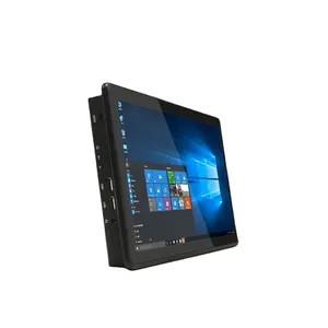 Panel Sentuh Kapasitif Dual Core, Tablet Industri Pc Panel Sentuh 11.6 Inci Windows 10 J3355