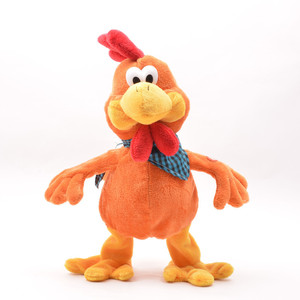 Juguete Interactivo de Peluche de Gallo Electrónico <span class=keywords><strong>para</strong></span> Niños, Camina, Canta y Mueve las Patas, Animal de Peluche de Pascua de 30 CM <span class=keywords><strong>para</strong></span> Niños y Niñas - Product Image 2