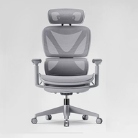 Chaise de bureau ergonomique adaptative Chaise élévatrice inclinable à 135 degrés Chaise d'ordinateur de luxe avec accoudoir 3D Appui-tête