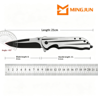 Couteau pliant multifonctionnel TOPWELL Haoxiang, best-seller, lame de 8,3 cm en acier 3CR13 haute dureté, pour le camping en plein air