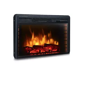 26 inch flat Front Insert Electric Fireplace Over-heating Protection Fire place Electric 26 "