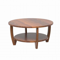 Table basse turque de luxe d'art moderne belle apparence et durabilité supérieure Burl bois pour meubles de salon