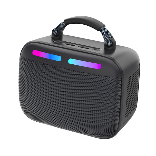G2 Portable Water Resistant Mini Speaker with Handle for Hiking Camping and Outdoor Activities
