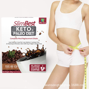 Melhor Venda <span class=keywords><strong>Shake</strong></span> Completo de Substituição Slim <span class=keywords><strong>Best</strong></span> Keto Paleo Diet - 20 Sachês Não-OGM - Product Image 2
