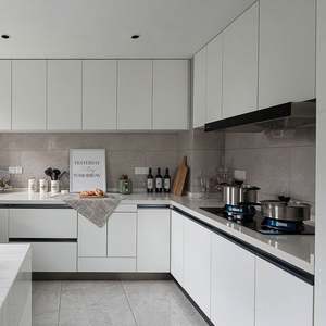 Foshan Australian Kitchen <b>Cabinet</b> Modern Integrated Stove <b>Cabinet</b> Waterproof Factory Wholesale Customization for Kitchen - Product Image 6