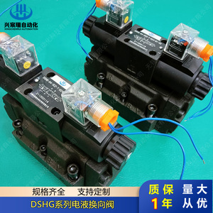 Vanne directionnelle électro-hydraulique série Dshg, 315 bars, 60 L/min, corps en acier allié moyen - Product Image 1