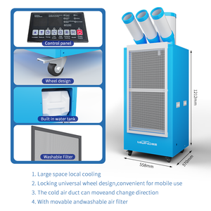 <span class=keywords><strong>Aire</strong></span> <span class=keywords><strong>Acondicionado</strong></span> Industrial Portátil y Móvil de Uso Comercial con Amplio Rango de Refrigeración para Exteriores - Product Image 5
