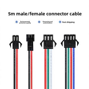 Cable Conector de Terminales Macho-Hembra <span class=keywords><strong>SM</strong></span> de 2.54MM IP66 -45~+85, Conexión Aire-Aire, Cable de Alimentación de 3 Pines para Carga de Batería - Product Image 2