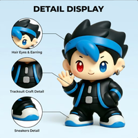 Figura Coleccionable de Vinilo Personalizada, Estatuilla de Dibujos Animados, Adorno de Escritorio con Temática de Películas y TV, Regalo para Aficionados
