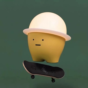 2025 nueva tendencia diseño de dibujos animados bebé luz de noche Material ABS interruptor de luz <span class=keywords><strong>c</strong></span>álida DIY emoción para alimentación de dormitorio/dormir ficticio - Product Image 3