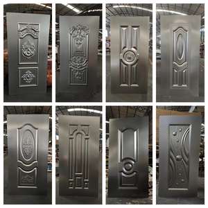 新デザイン金属ドアスチール刻印ドア板金鉄灰ドアシート皮膚ベニヤゲート用 - Product Image 5