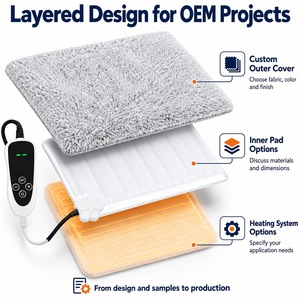 Nueva Alfombra Térmica Eléctrica para Mascotas, Perros y Gatos, con Cable Anti-Mordidas, Apagado Automático, para Interiores y Exteriores - Product Image 4