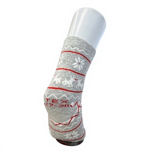 Calcetines <span class=keywords><strong>de</strong></span> Algodón Grueso con Diseño Navideño para Niños, Calcetines Térmicos Cálidos para Uso Diario - Product Image 4
