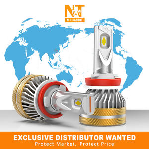 Ampoule de phare LED GESLLA haute puissance 80W pour X5 H1/H4/H7, étanche IP68, ajustement universel - Product Image 3