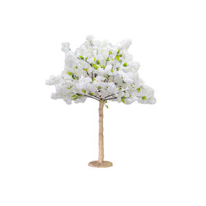 Venta caliente decoración de boda personalizada plantas verdes artificiales árbol de flor de cerezo blanco decoración de <span class=keywords><strong>interiores</strong></span> bonsái - Product Image 4