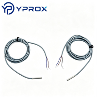 Sensor Proximitas Induktif Tipe Jarak Ganda Seri YPROX Mini M04 3-Kabel Jarak Deteksi 2mm Saklar Proximitas