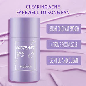 Masque Facial Purifiant Anti-Points Noirs à l'Extrait de Thé Vert – Nettoyage Profond, Blanchissant, Masque Facial en Argile en Stick - Product Image 5