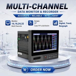 Mpr5000st:industrial Universal Digital 4/6/8/12/16//32 Multi Channel High <b>Temperature</b> <b>Data</b> <b>Logger</b> with Ethernet Modbus Alarm Usb - Product Image 3