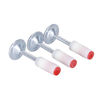 7.3mm diamètre 27mm 32mm Mini plafond en acier ciment goupille d'entraînement clou rond pour béton manuel Mini cloueuse