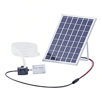 Pompe à eau solaire USB/DC haute performance pour aquarium, mini pompe de circulation micro, fontaine de rocaille, pompe submersible électrique