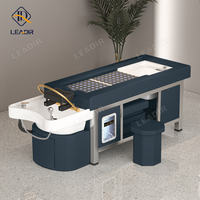 Bac de Lavage Massant Moderne de Salon, Table de Soin Capillaire Thaïlandais, Lit de Shampooing Spa pour Salon de Coiffure