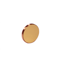 Miroir réflecteur en cuivre Kindlelaser, diamètre 20 25 30 mm, miroir laser Cu pour machine de découpe et de gravure laser CO2, revêtement or et LPMS