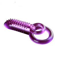 Vibrateurs clitoridiens pour femmes, stimulateur clitoridien, double anneau, gode masculin, strap-on, vibrateur balle, jouets sexuels de massage, jouets pénien