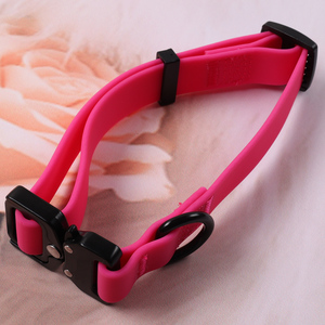 Collar para Perro de PVC Duradero, Impermeable, de Lujo y Multicolor, Personalizado de Fábrica OKEYPETS, con Hebilla Metálica Resistente - Product Image 5