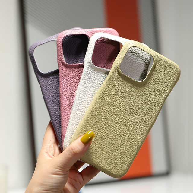 New Design Leather Shockproof Mobile Phone Case with Lens Protection for Iphone 11/12/13/14/15/16/17/pro/promax/plus