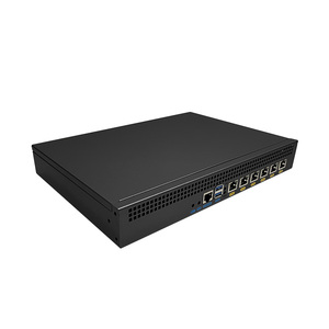 Suitable OEM Soft Router Server Core I3 I5 I7 HM76 VGA HD 6 LAN Network I225 2.5G NIC Firewalls Gateway Mini <b>PC</b> Support 4G - Product Image 2