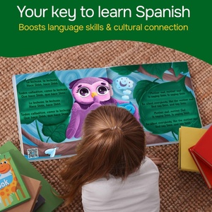 Livre sonore bilingue espagnol-<span class=keywords><strong>anglais</strong></span> de comptes-rendus <span class=keywords><strong>pour</strong></span> enfants, jouets éducatifs, 6 chansons traditionnelles <span class=keywords><strong>pour</strong></span> les tout-petits - Product Image 4