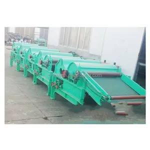 Multifunctional and low noise waste cotton recycling machine