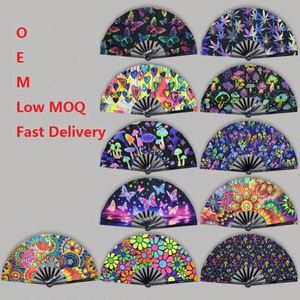 Abanico de Mano de Plástico de 33 cm al por Mayor, Abanico de Mano para Artesanía de Kung Fu - Product Image 5