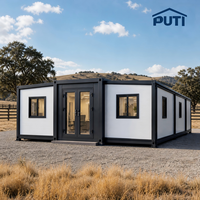 Cabane modulaire préfabriquée sur mesure, maison en acier moderne pour le glamping, les campings, les centres de villégiature et les projets touristiques