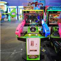 Dinibao Hot Cheap Gun Shooting Simulator Ultra Firepower 3 1 Coin Operated 2 Players Metal+Plastic Arcade Shooting Game Machine